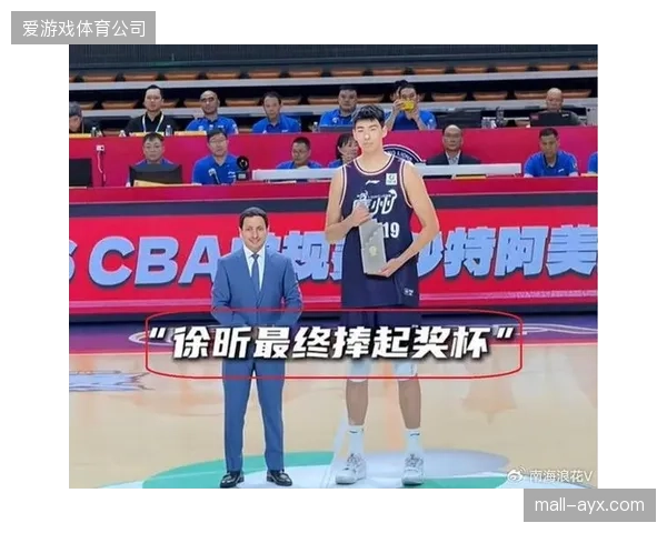 徐昕的巨大进步使其成功入选常规赛第二阵容，与周琦、张镇麟组成豪华前场。